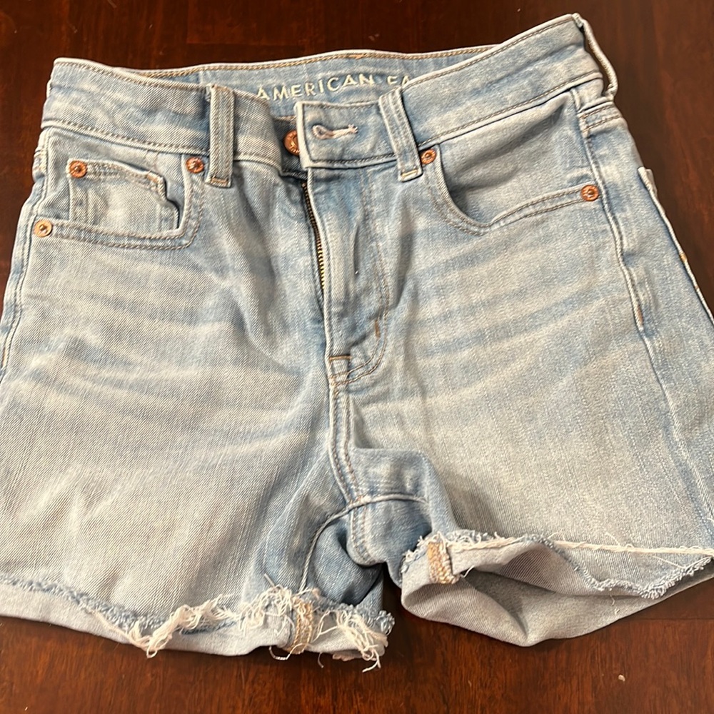 American eagle size 0 shorts super stretch